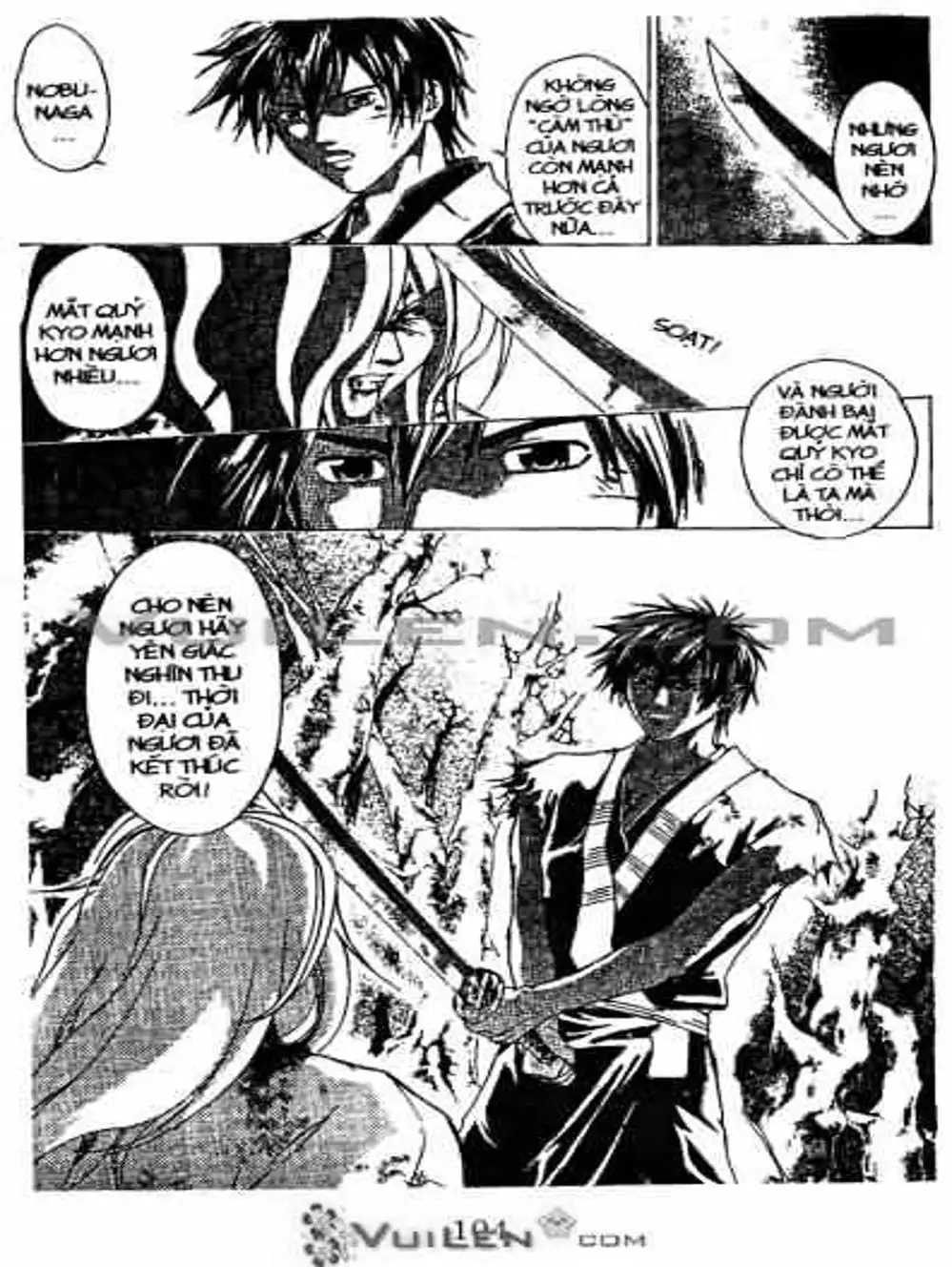 Truyện Tranh Mắt Quỷ Kyo - Samurai Deeper Kyo trang 3