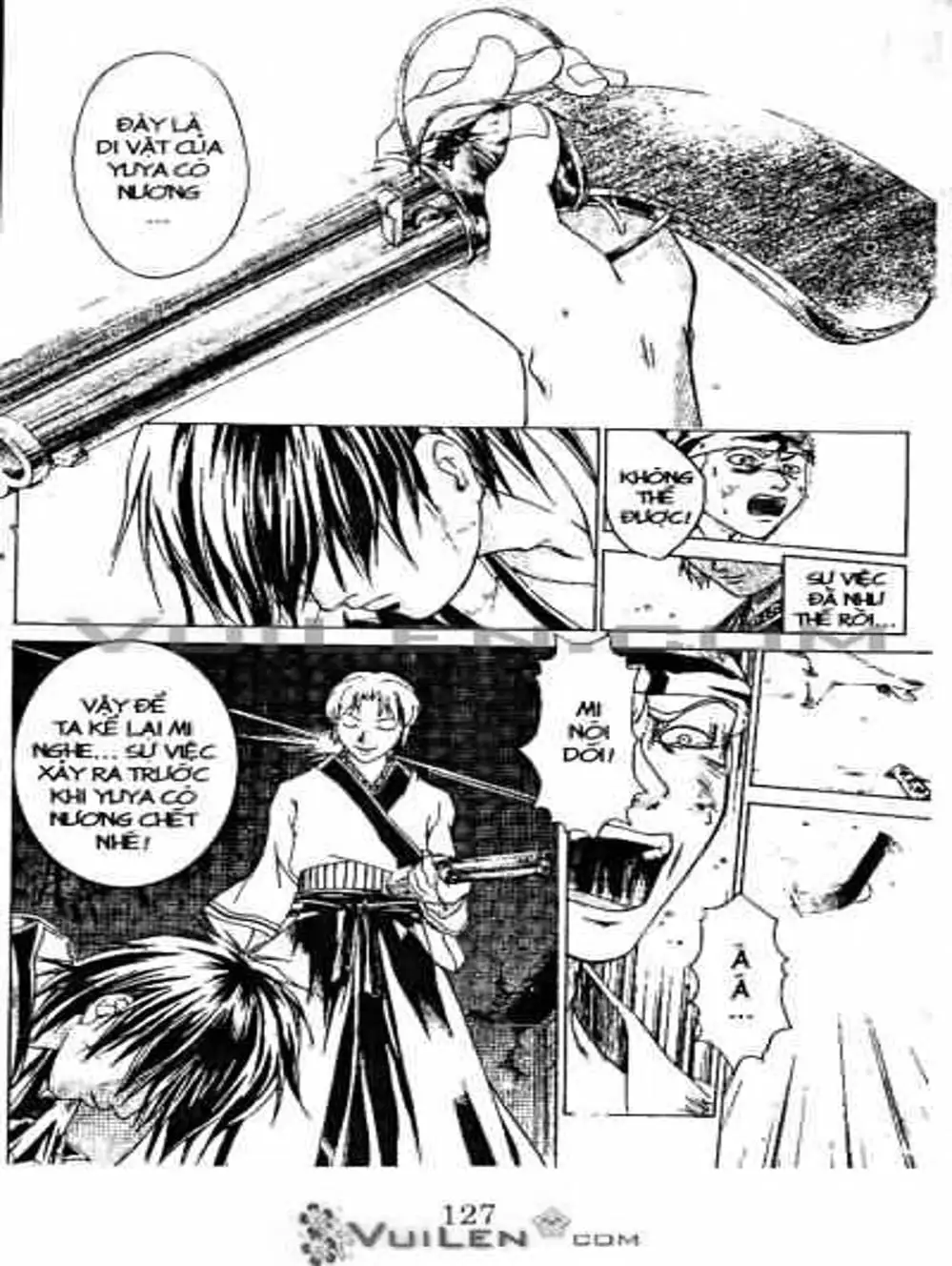 Truyện Tranh Mắt Quỷ Kyo - Samurai Deeper Kyo trang 3