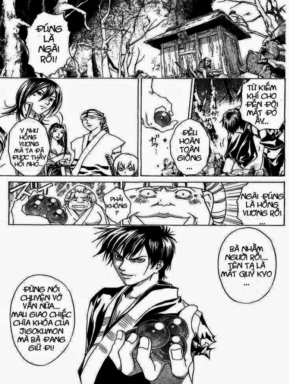 Truyện Tranh Mắt Quỷ Kyo - Samurai Deeper Kyo trang 3