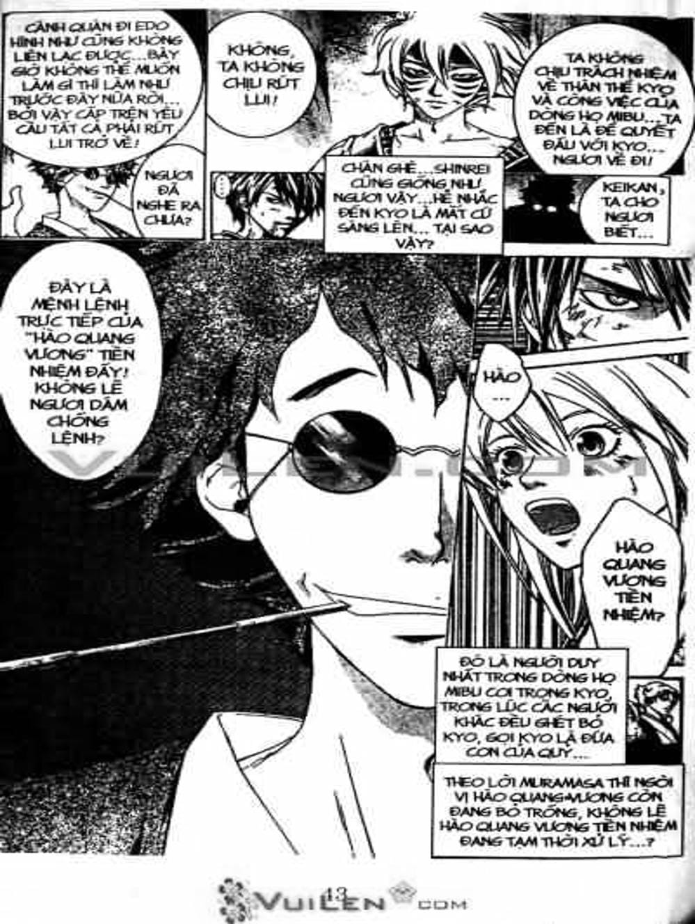 Truyện Tranh Mắt Quỷ Kyo - Samurai Deeper Kyo trang 3