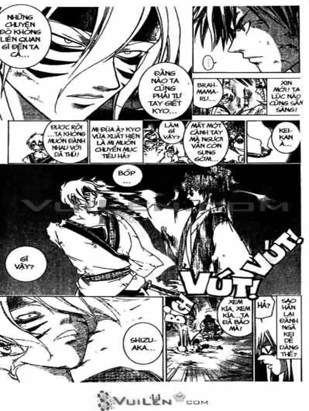 Truyện Tranh Mắt Quỷ Kyo - Samurai Deeper Kyo trang 3