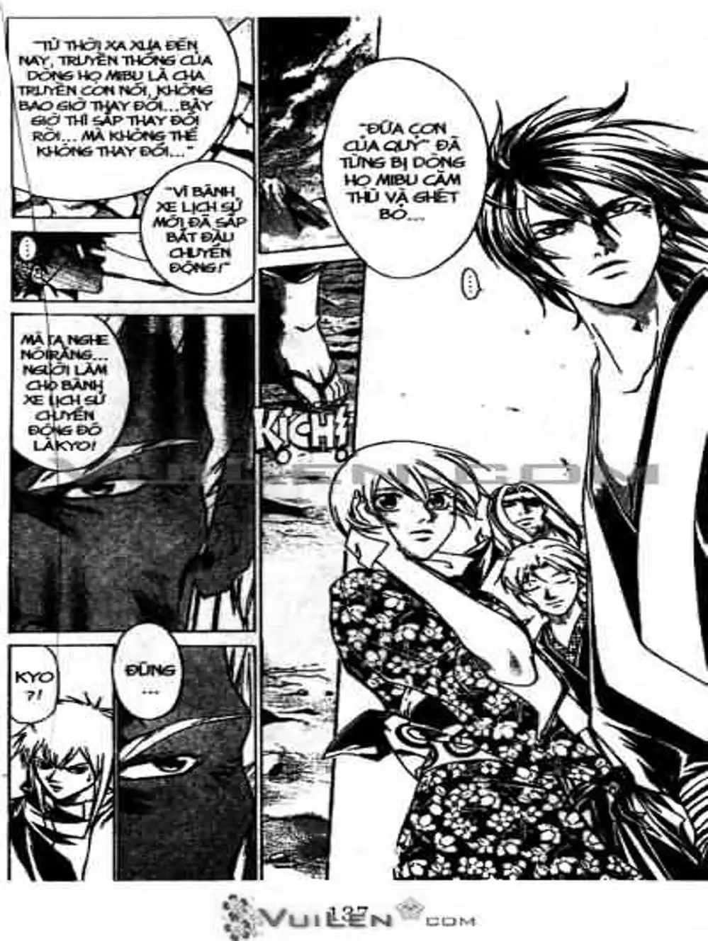 Truyện Tranh Mắt Quỷ Kyo - Samurai Deeper Kyo trang 3