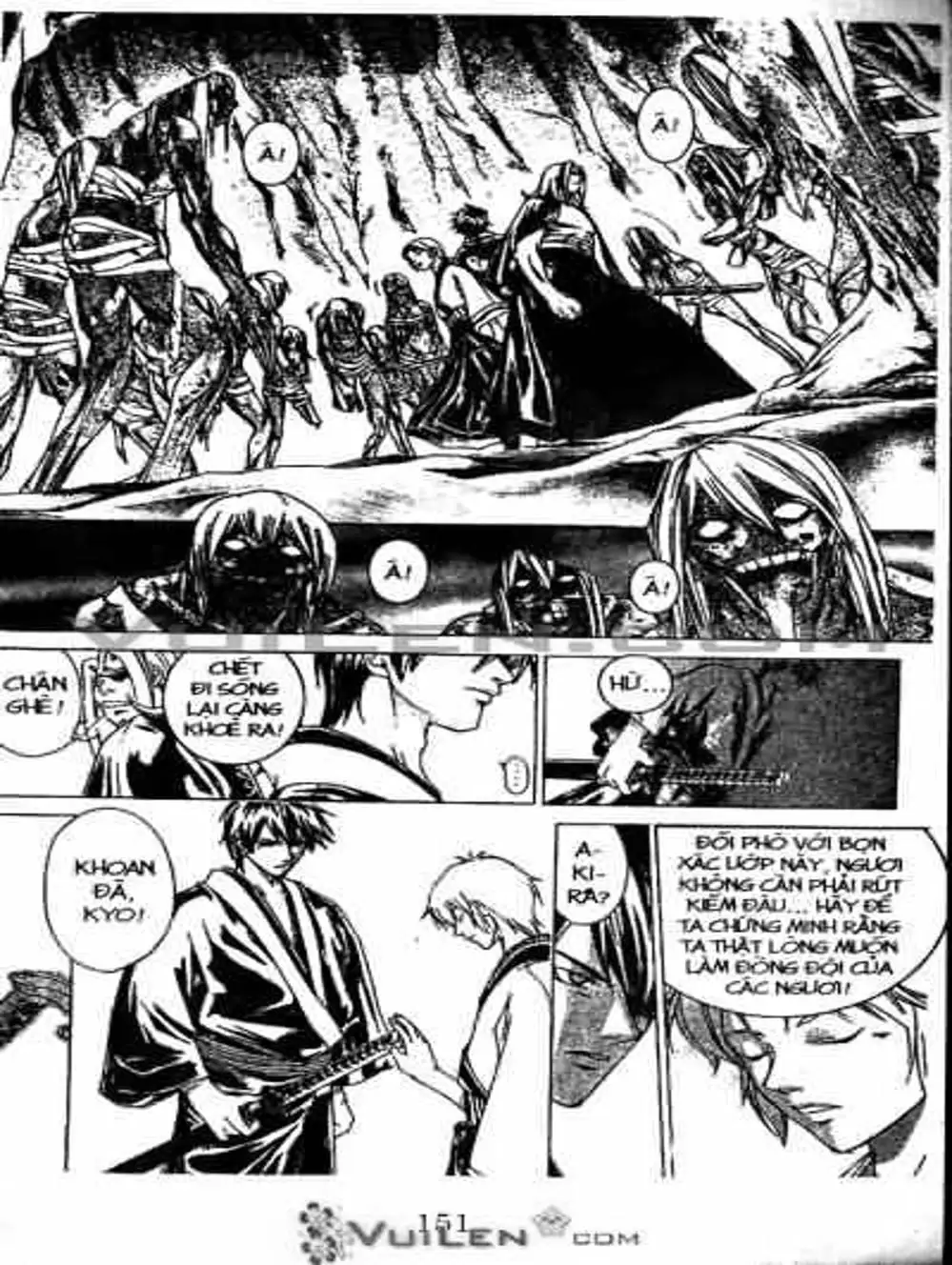 Truyện Tranh Mắt Quỷ Kyo - Samurai Deeper Kyo trang 3