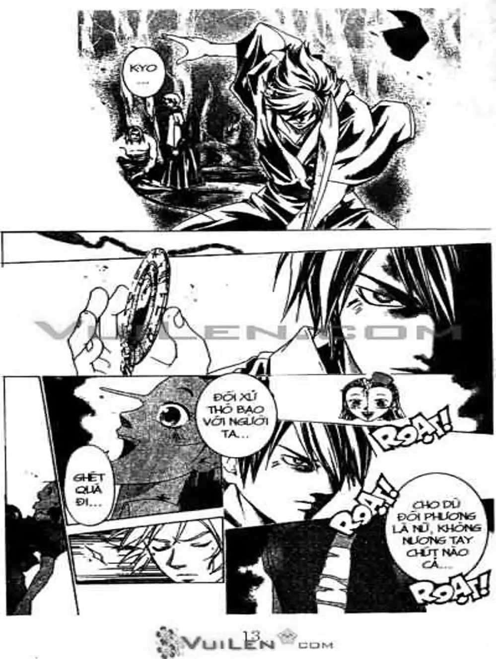 Truyện Tranh Mắt Quỷ Kyo - Samurai Deeper Kyo trang 3