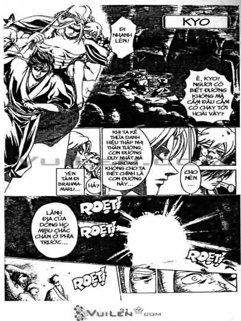 Truyện Tranh Mắt Quỷ Kyo - Samurai Deeper Kyo trang 3