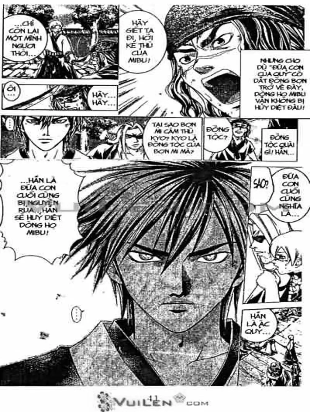 Truyện Tranh Mắt Quỷ Kyo - Samurai Deeper Kyo trang 3