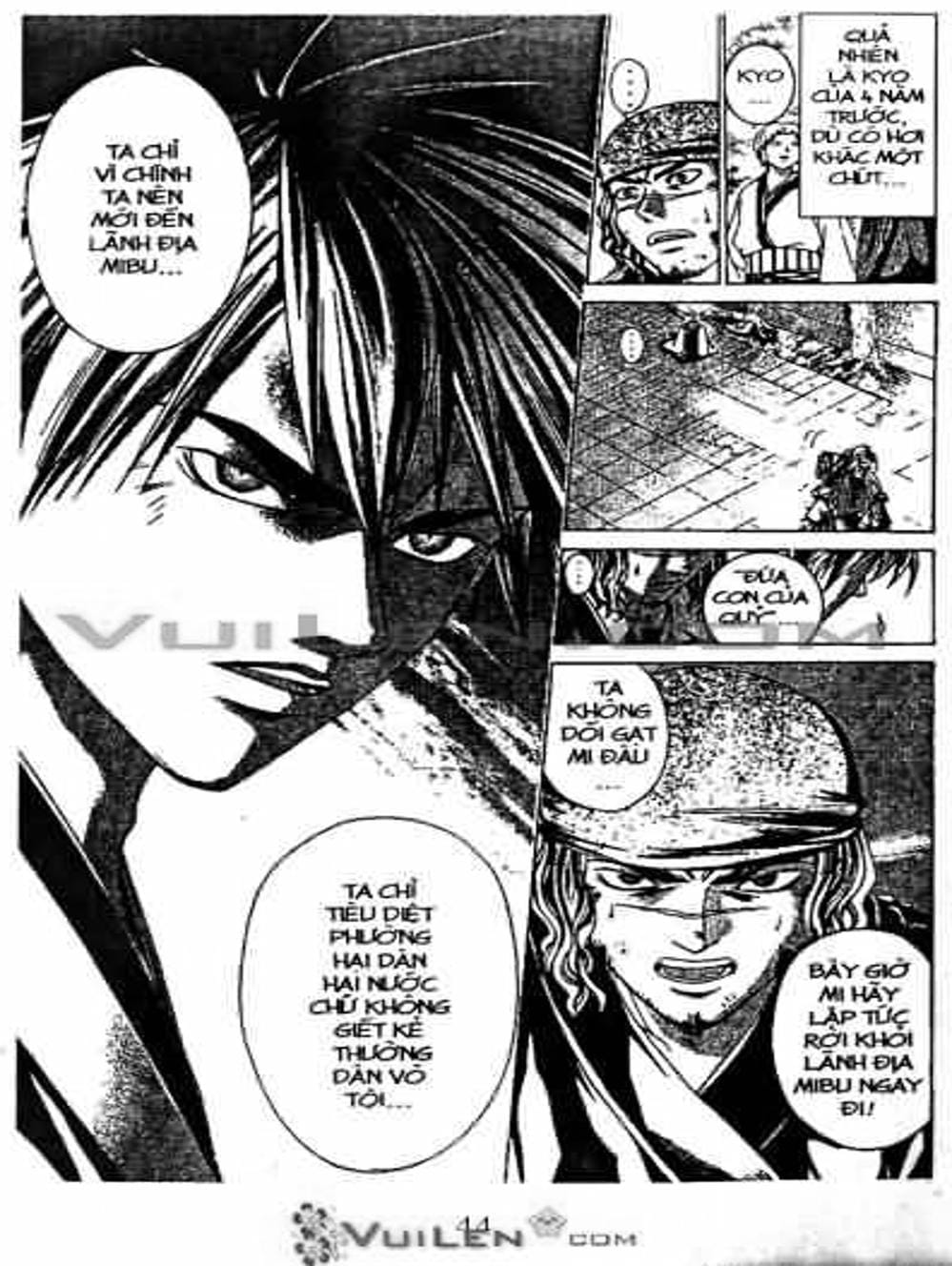 Truyện Tranh Mắt Quỷ Kyo - Samurai Deeper Kyo trang 3