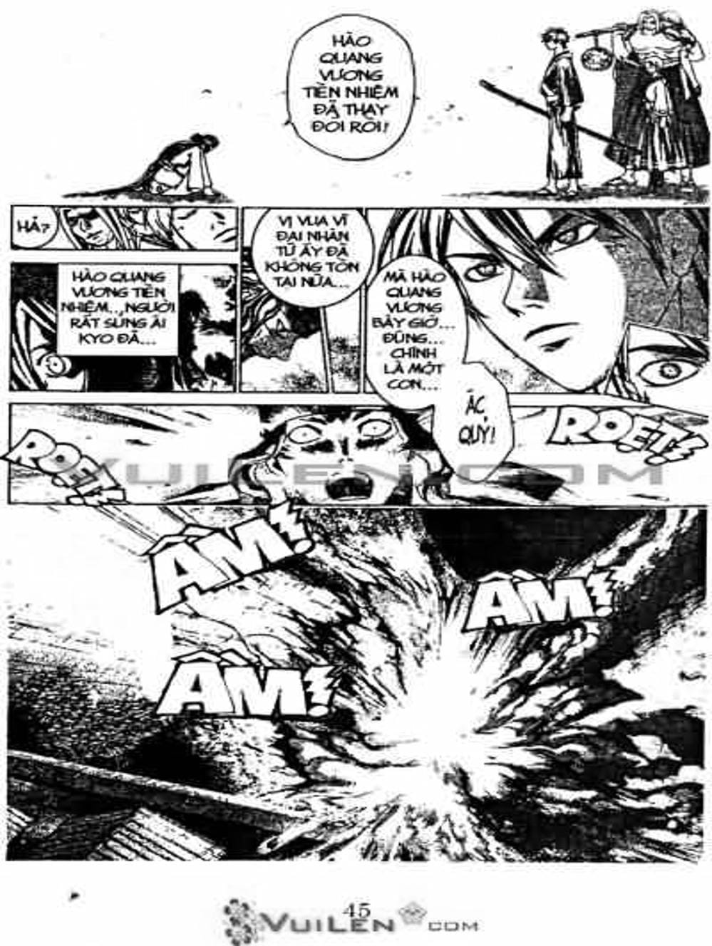 Truyện Tranh Mắt Quỷ Kyo - Samurai Deeper Kyo trang 3