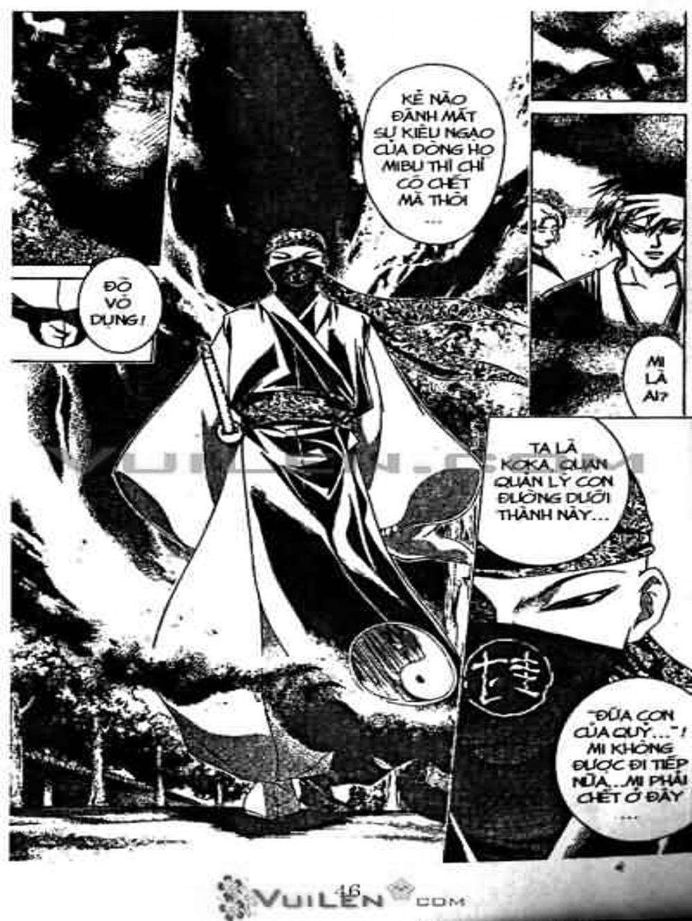 Truyện Tranh Mắt Quỷ Kyo - Samurai Deeper Kyo trang 3