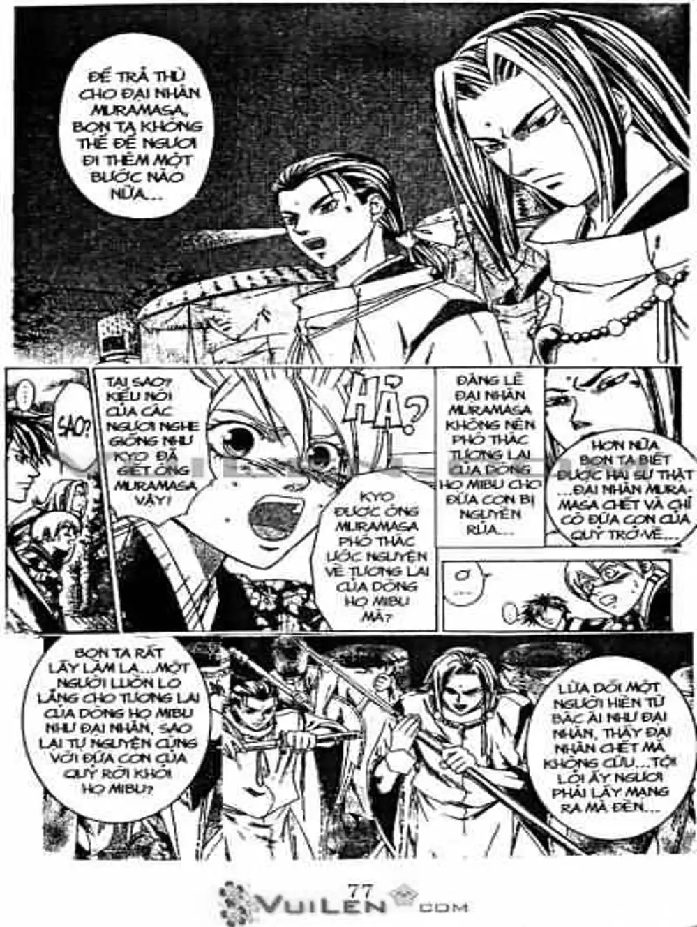 Truyện Tranh Mắt Quỷ Kyo - Samurai Deeper Kyo trang 3