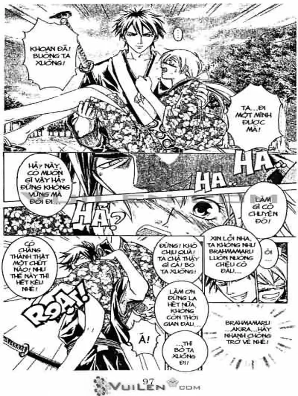 Truyện Tranh Mắt Quỷ Kyo - Samurai Deeper Kyo trang 3