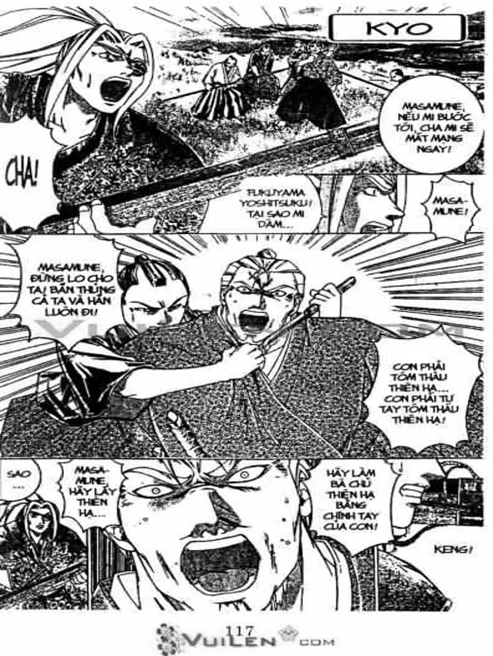 Truyện Tranh Mắt Quỷ Kyo - Samurai Deeper Kyo trang 3