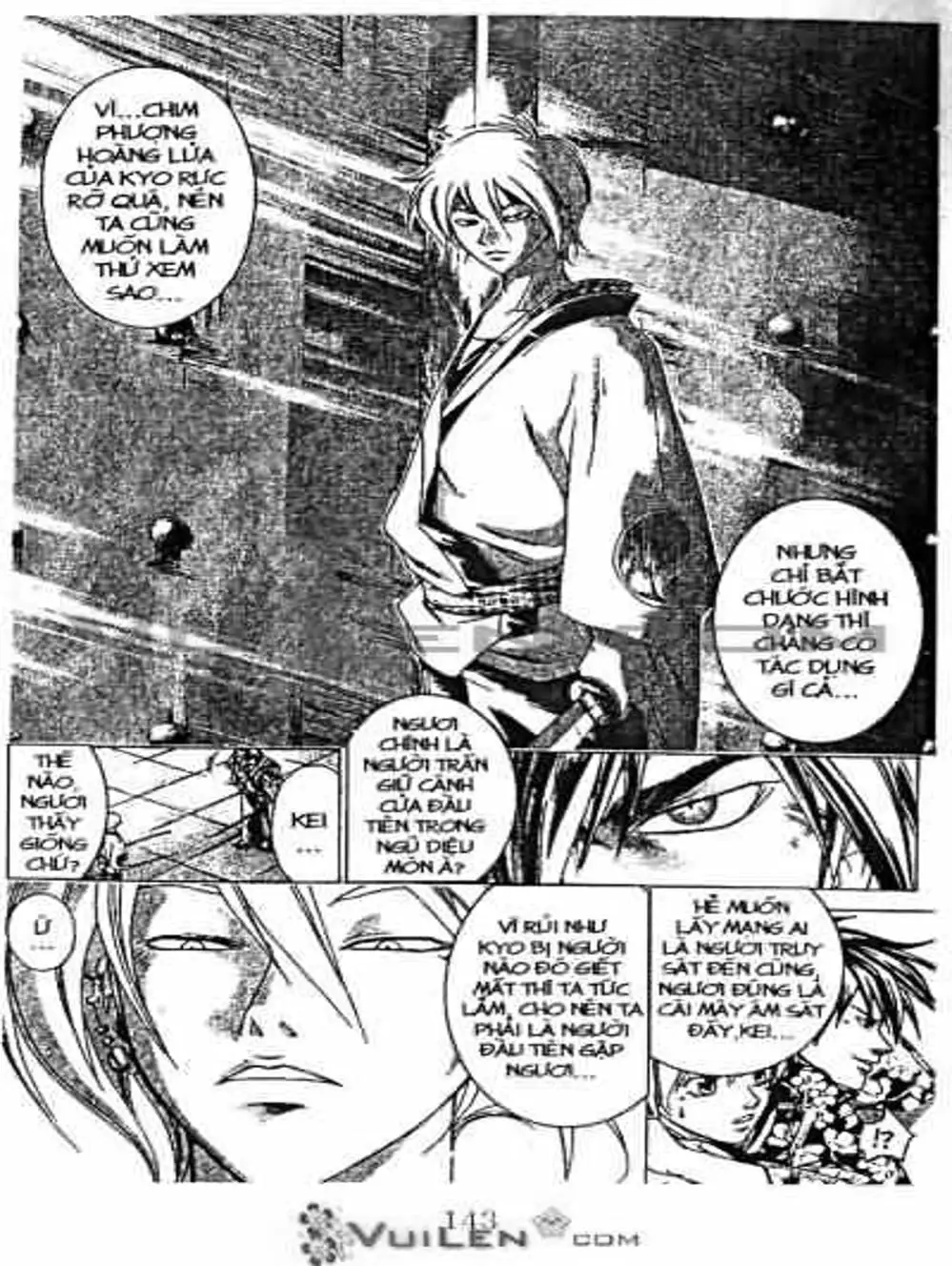 Truyện Tranh Mắt Quỷ Kyo - Samurai Deeper Kyo trang 3