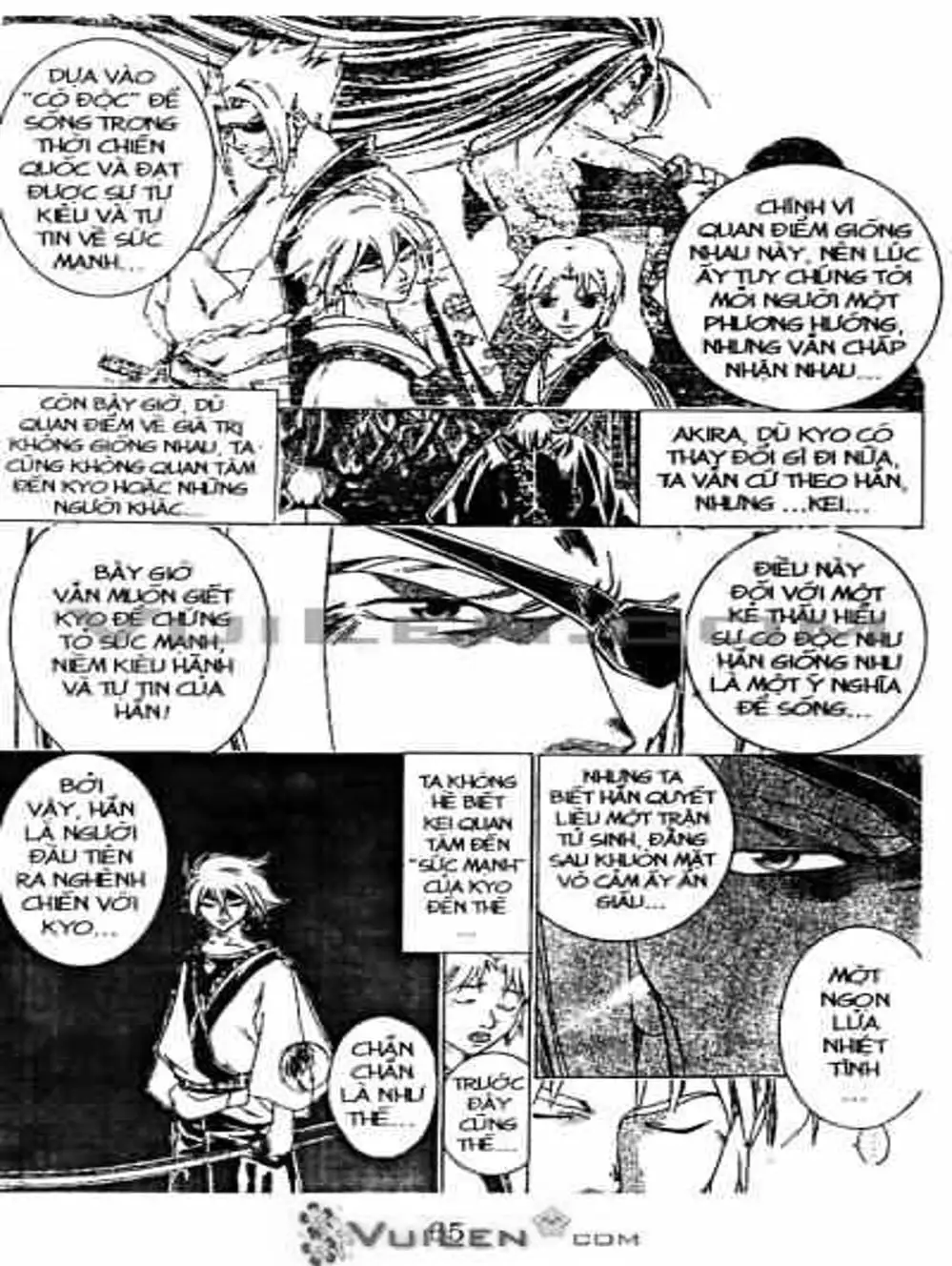 Truyện Tranh Mắt Quỷ Kyo - Samurai Deeper Kyo trang 3