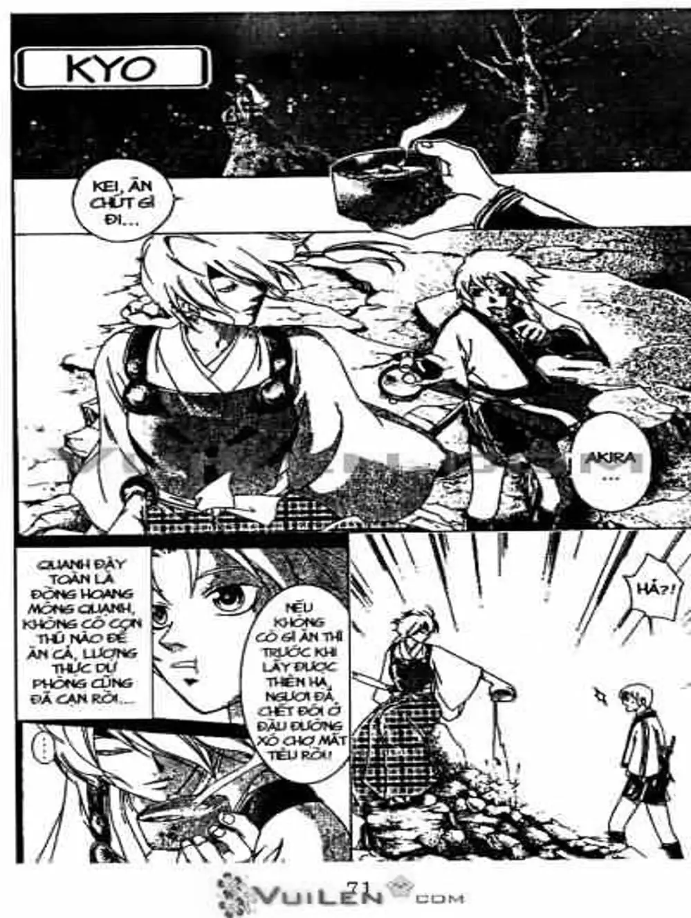 Truyện Tranh Mắt Quỷ Kyo - Samurai Deeper Kyo trang 3