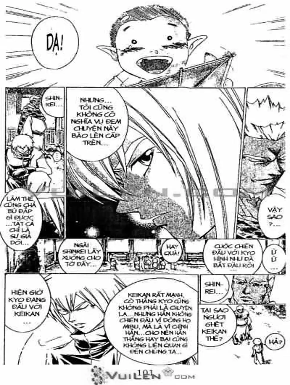 Truyện Tranh Mắt Quỷ Kyo - Samurai Deeper Kyo trang 3