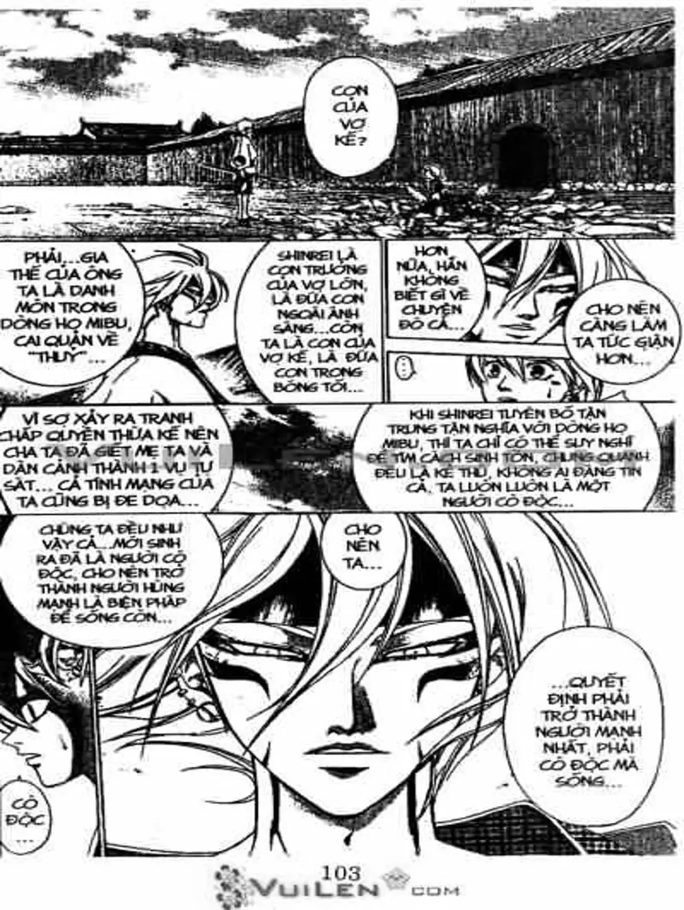 Truyện Tranh Mắt Quỷ Kyo - Samurai Deeper Kyo trang 3