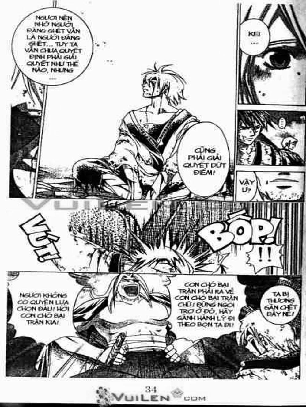 Truyện Tranh Mắt Quỷ Kyo - Samurai Deeper Kyo trang 3