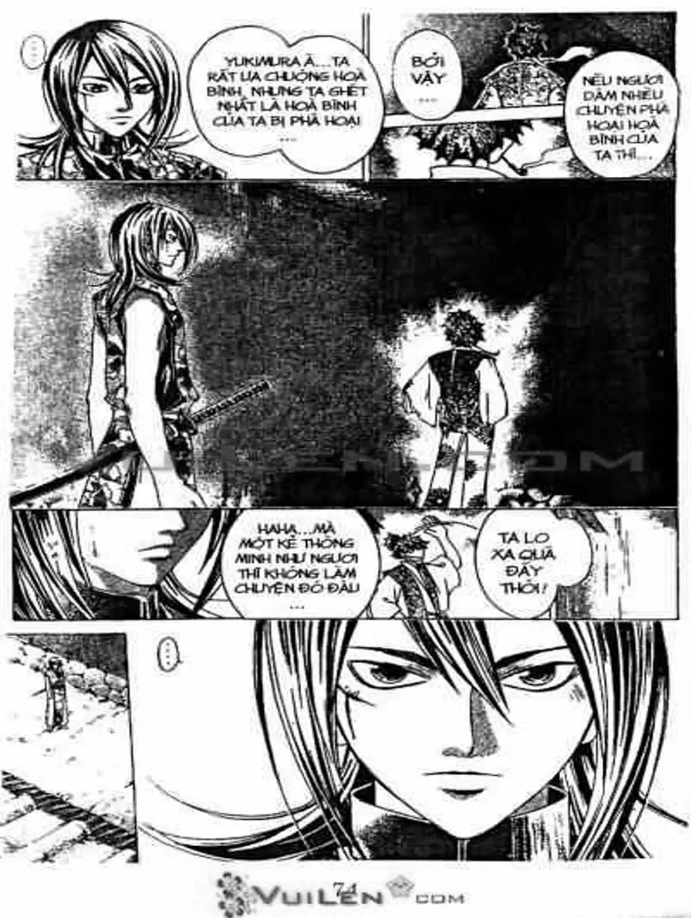 Truyện Tranh Mắt Quỷ Kyo - Samurai Deeper Kyo trang 3