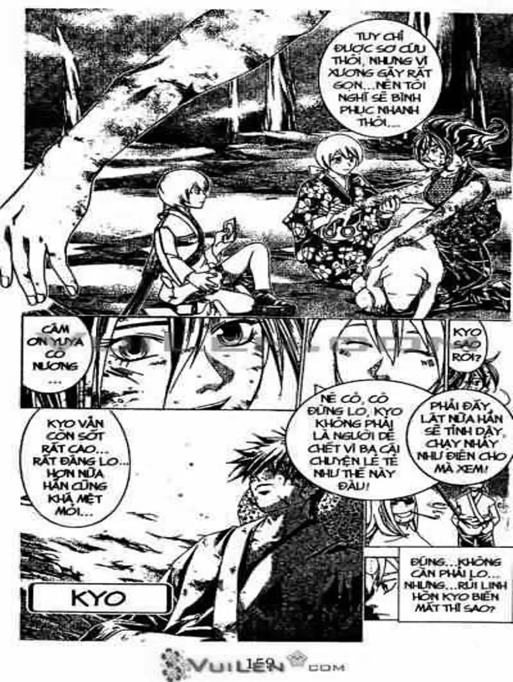 Truyện Tranh Mắt Quỷ Kyo - Samurai Deeper Kyo trang 3