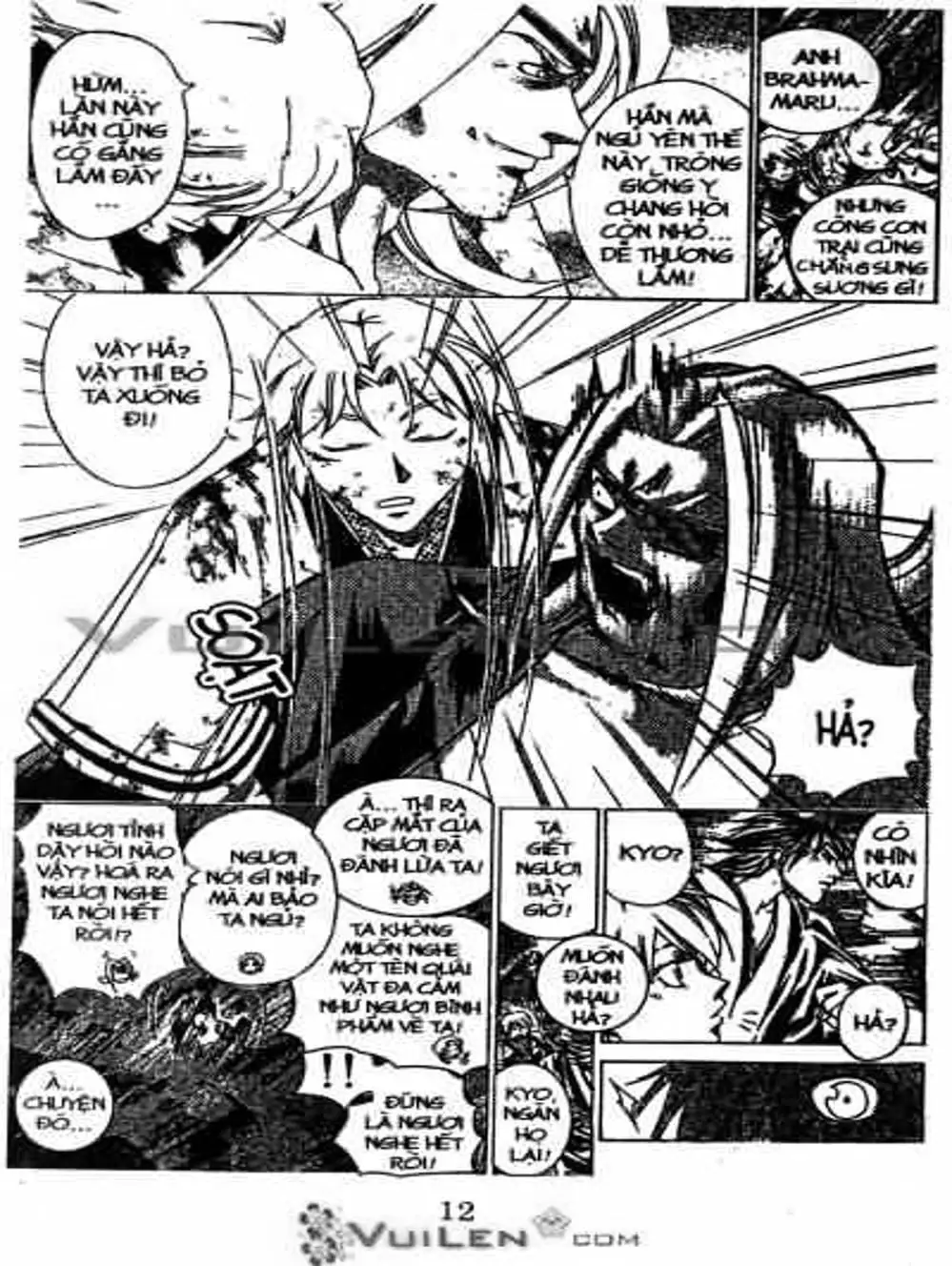 Truyện Tranh Mắt Quỷ Kyo - Samurai Deeper Kyo trang 3