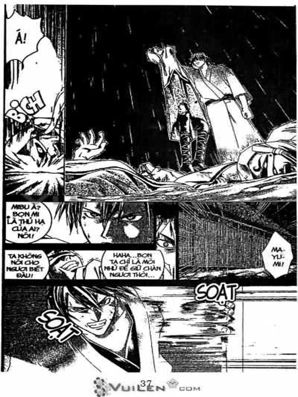 Truyện Tranh Mắt Quỷ Kyo - Samurai Deeper Kyo trang 3