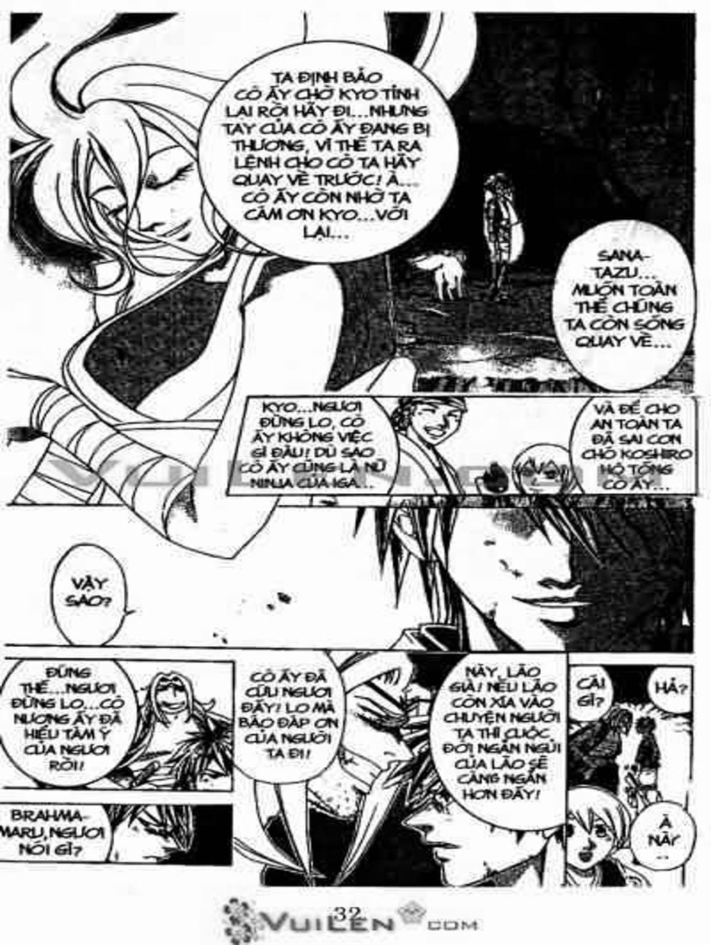 Truyện Tranh Mắt Quỷ Kyo - Samurai Deeper Kyo trang 3