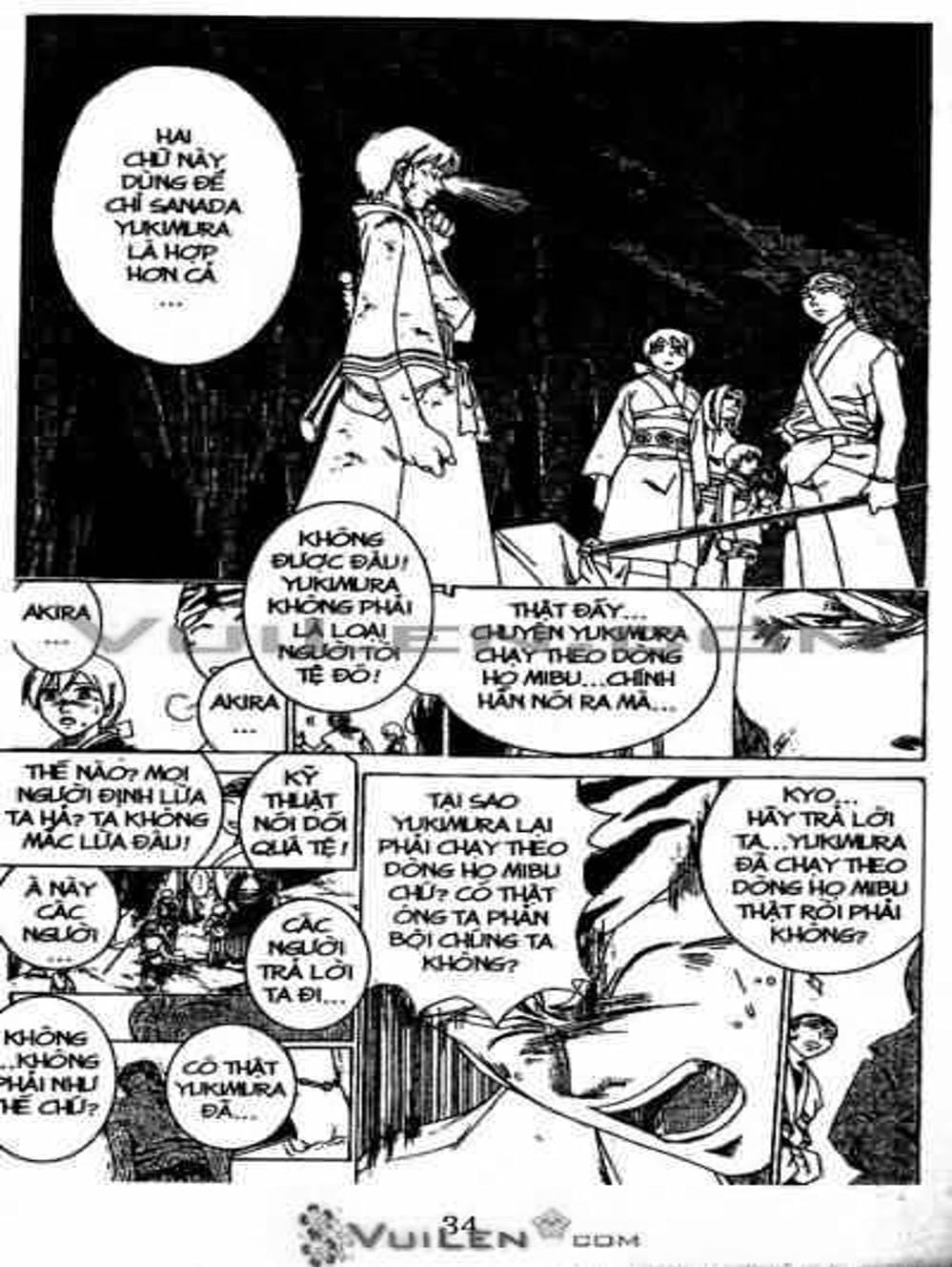 Truyện Tranh Mắt Quỷ Kyo - Samurai Deeper Kyo trang 3