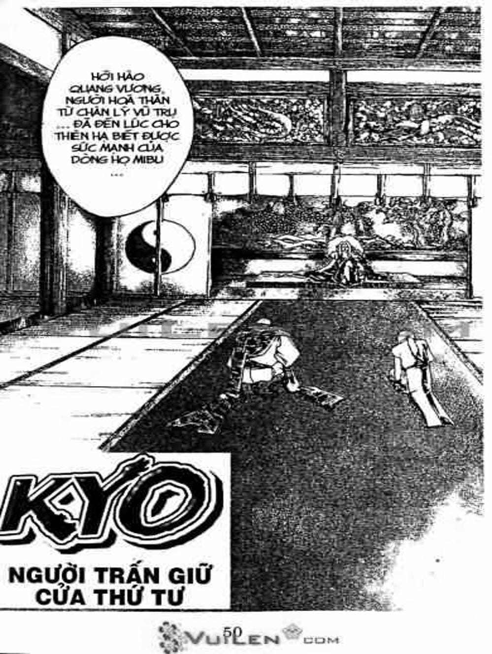 Truyện Tranh Mắt Quỷ Kyo - Samurai Deeper Kyo trang 3