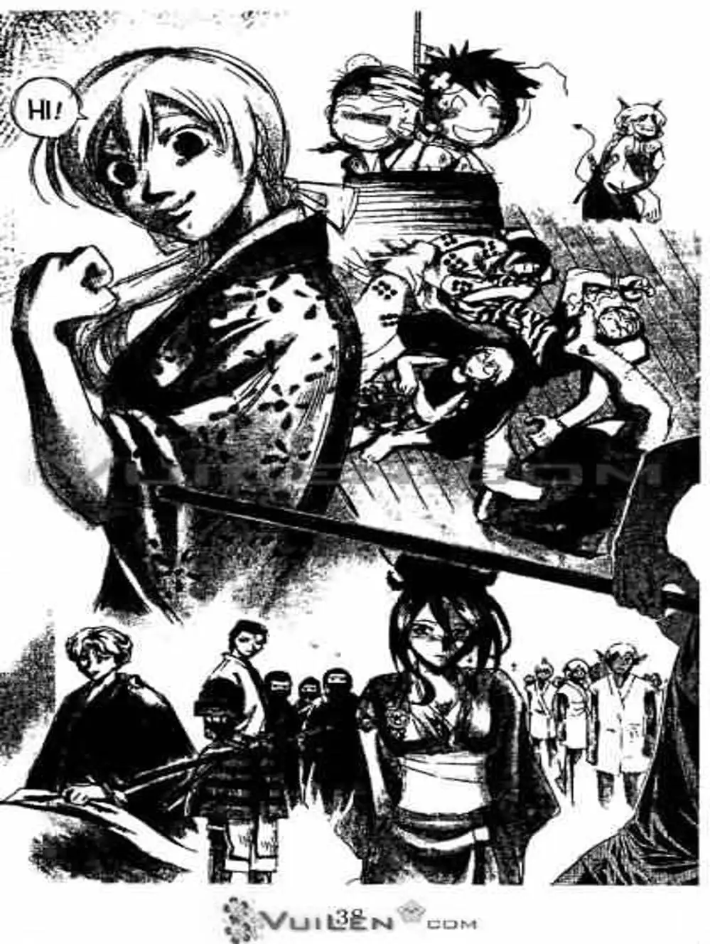 Truyện Tranh Mắt Quỷ Kyo - Samurai Deeper Kyo trang 3