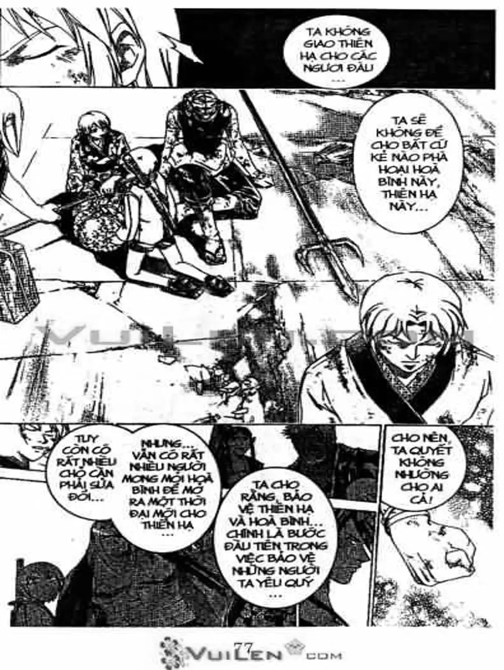 Truyện Tranh Mắt Quỷ Kyo - Samurai Deeper Kyo trang 3