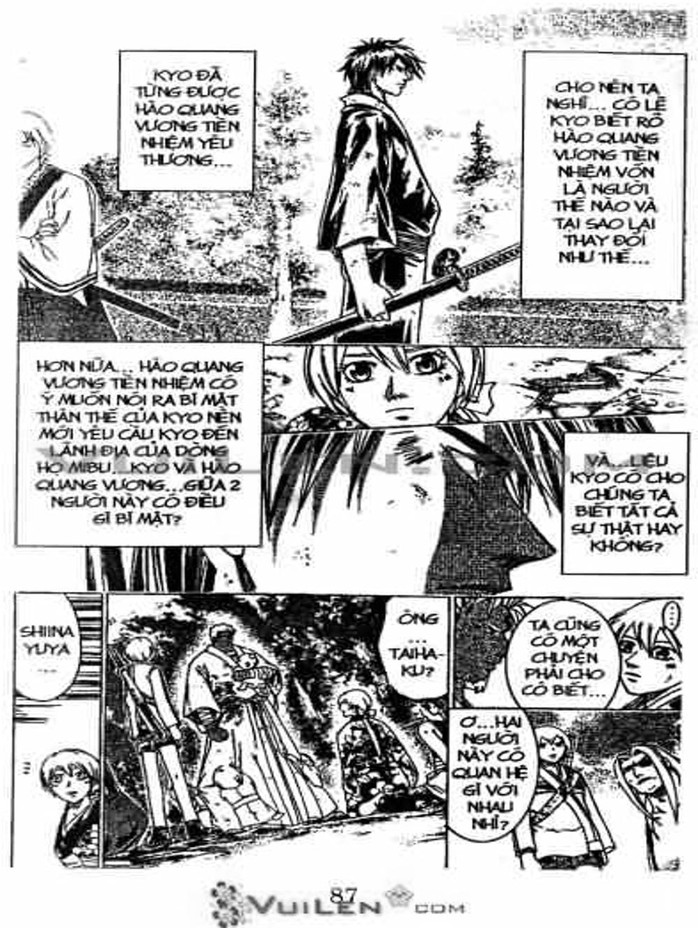 Truyện Tranh Mắt Quỷ Kyo - Samurai Deeper Kyo trang 3