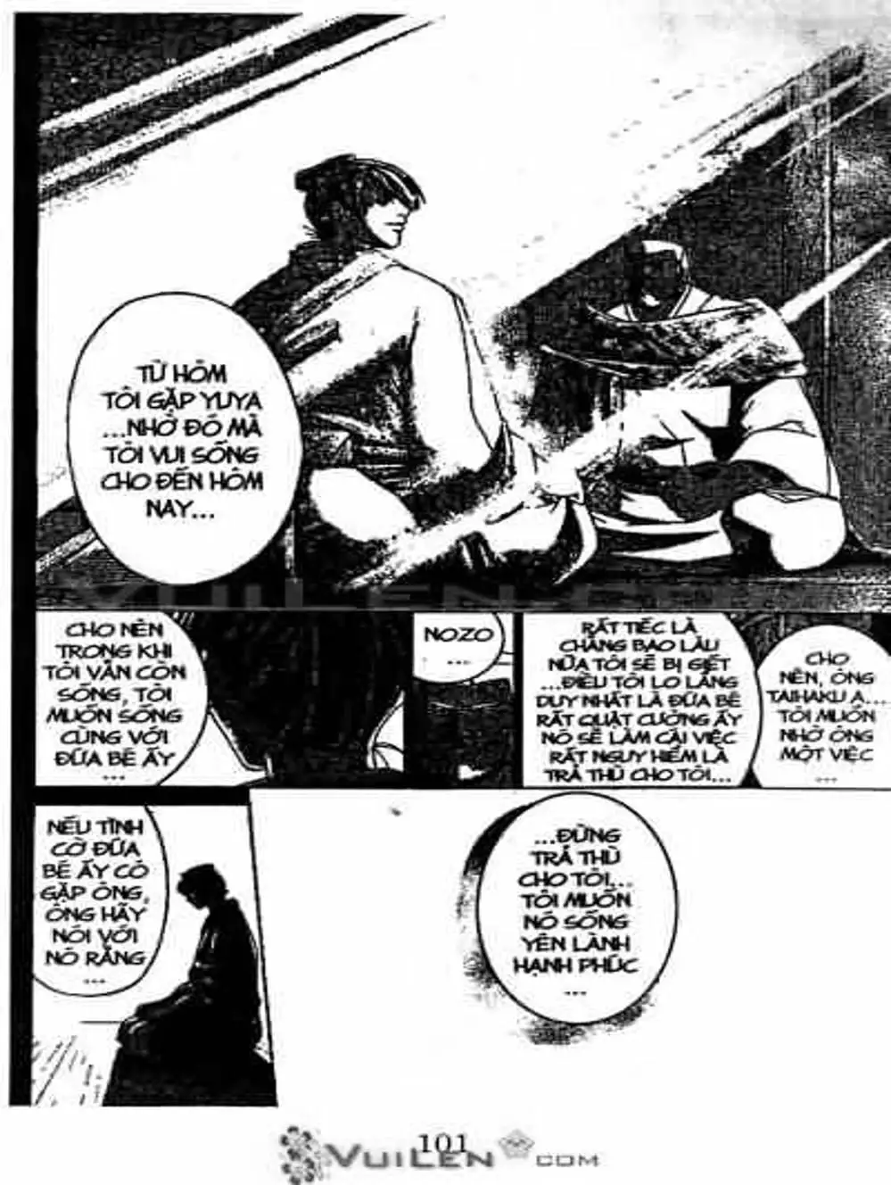 Truyện Tranh Mắt Quỷ Kyo - Samurai Deeper Kyo trang 3