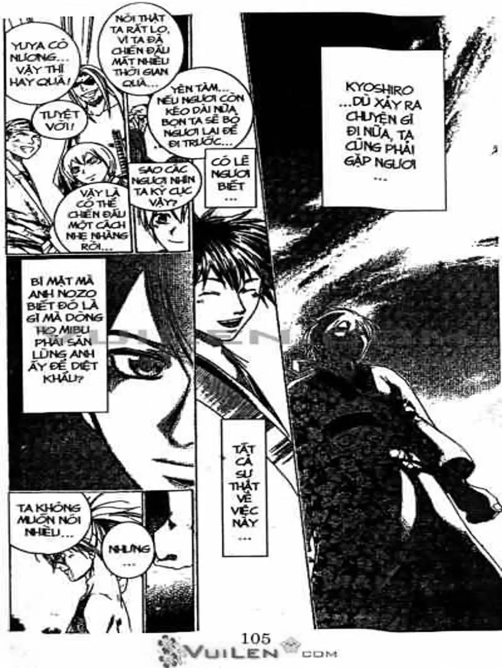 Truyện Tranh Mắt Quỷ Kyo - Samurai Deeper Kyo trang 3