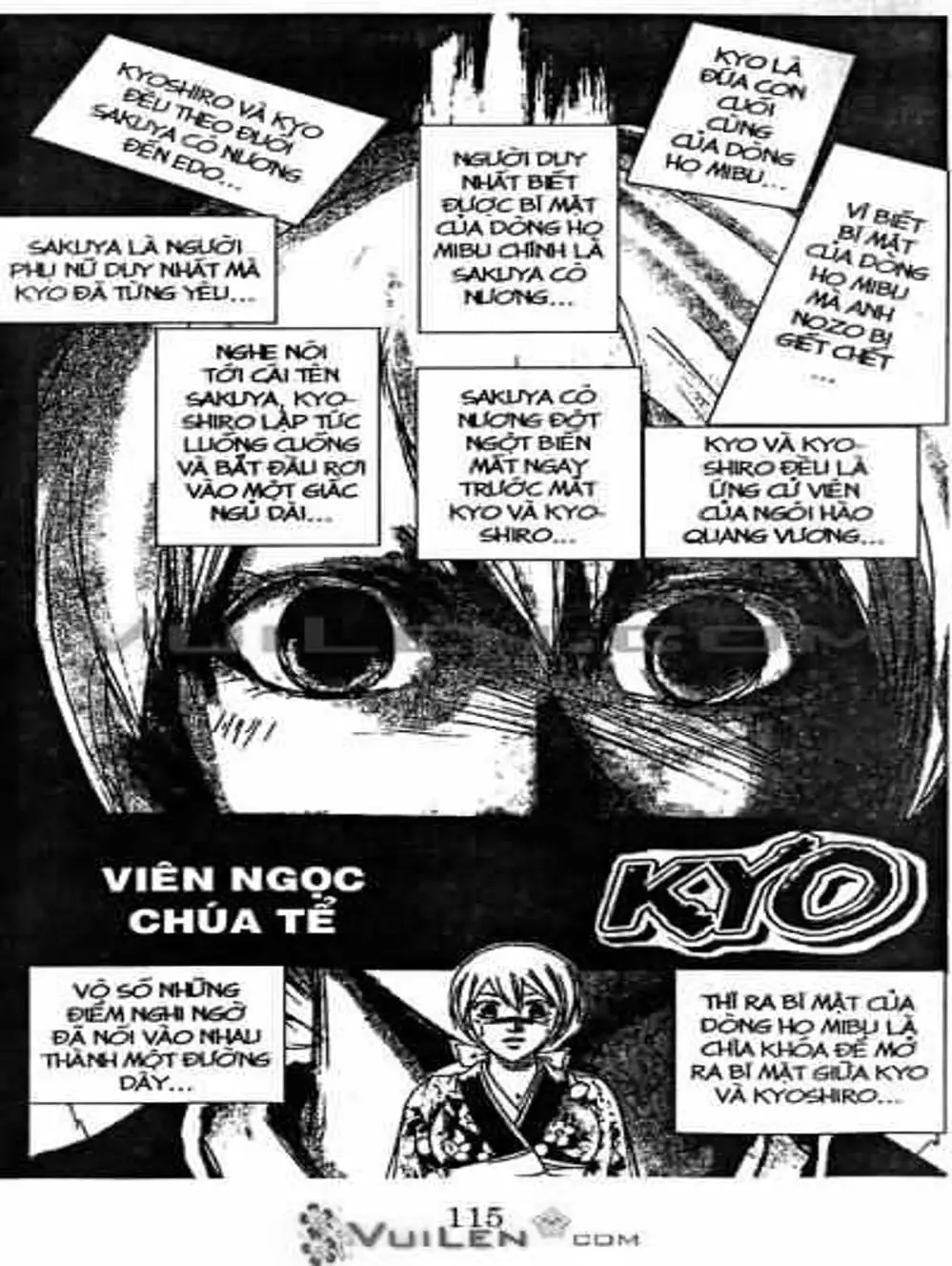 Truyện Tranh Mắt Quỷ Kyo - Samurai Deeper Kyo trang 3