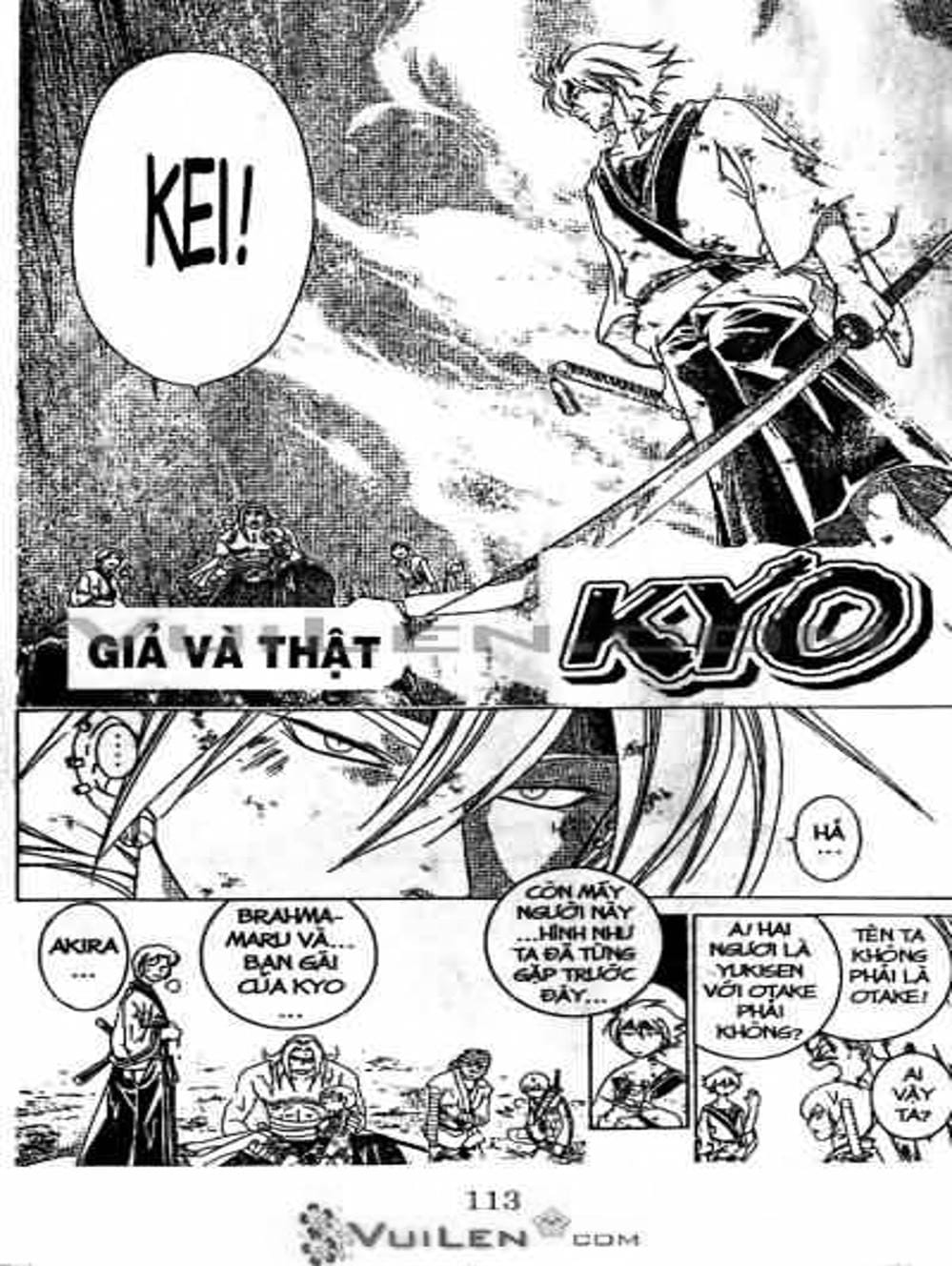 Truyện Tranh Mắt Quỷ Kyo - Samurai Deeper Kyo trang 3