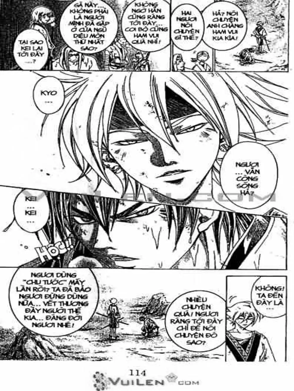 Truyện Tranh Mắt Quỷ Kyo - Samurai Deeper Kyo trang 3