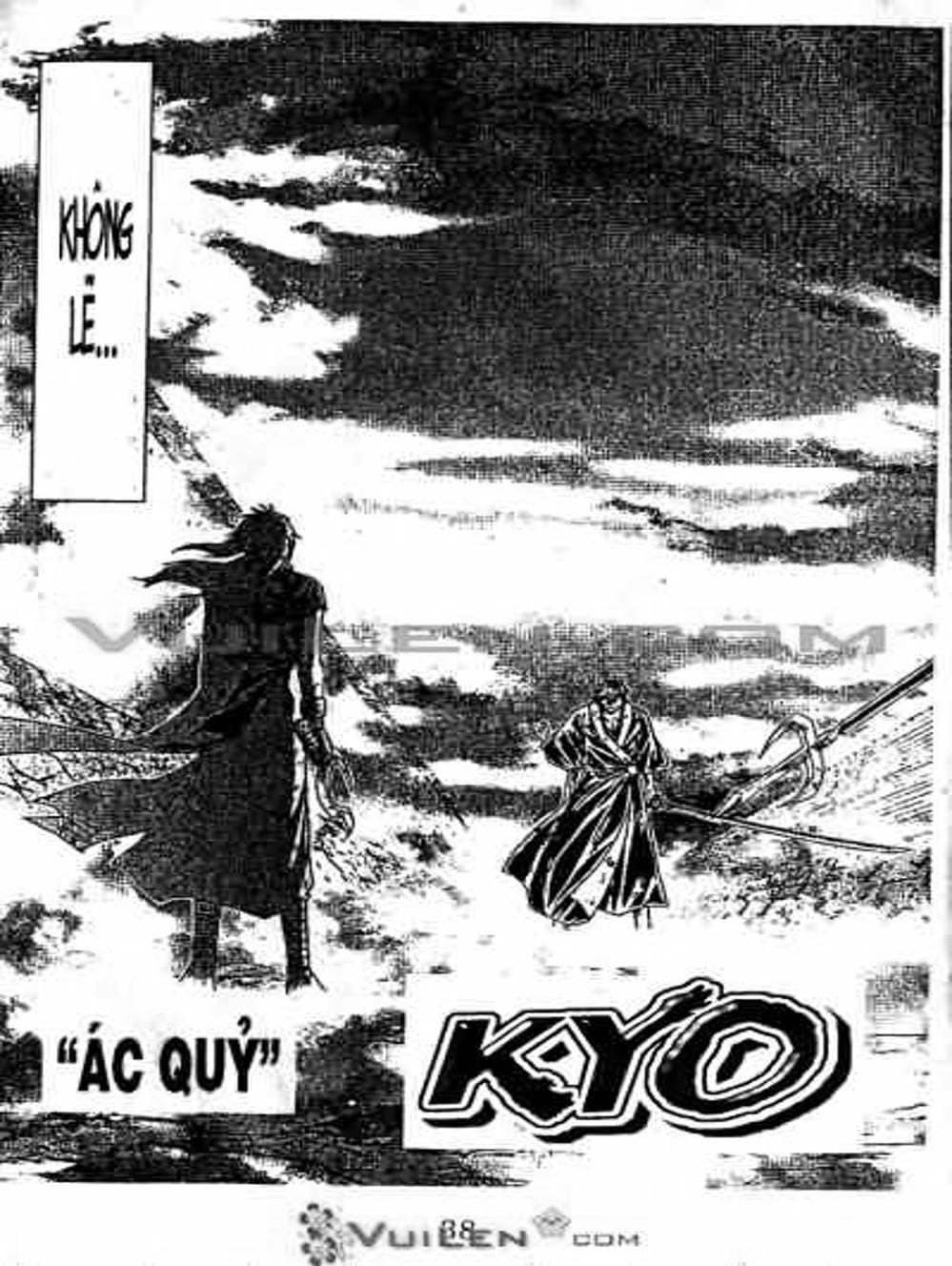 Truyện Tranh Mắt Quỷ Kyo - Samurai Deeper Kyo trang 3