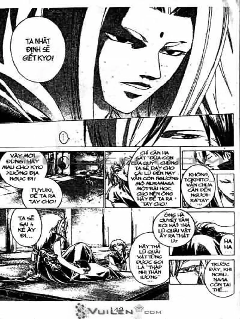 Truyện Tranh Mắt Quỷ Kyo - Samurai Deeper Kyo trang 3