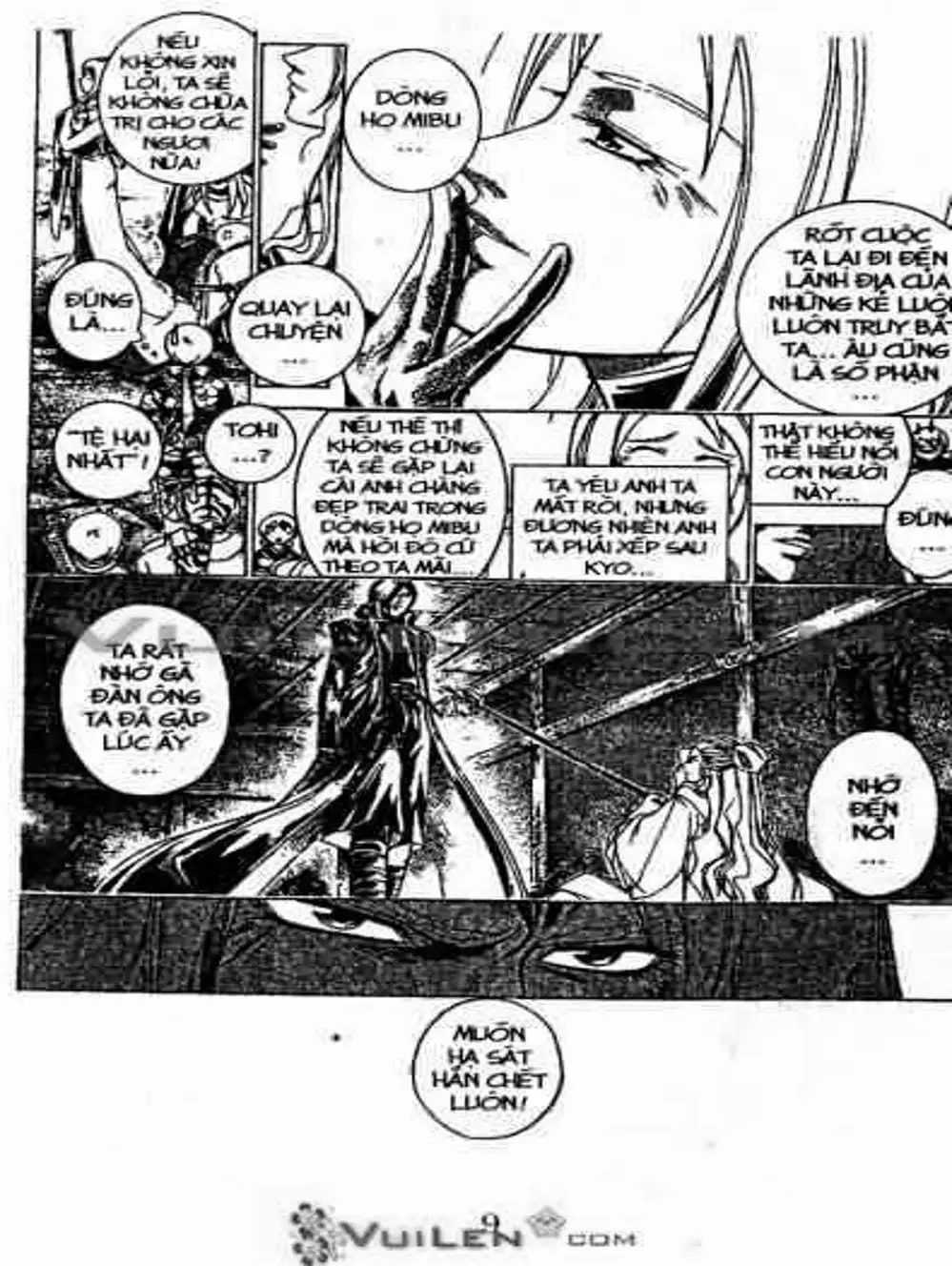 Truyện Tranh Mắt Quỷ Kyo - Samurai Deeper Kyo trang 3