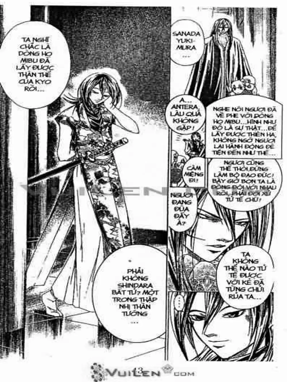 Truyện Tranh Mắt Quỷ Kyo - Samurai Deeper Kyo trang 3