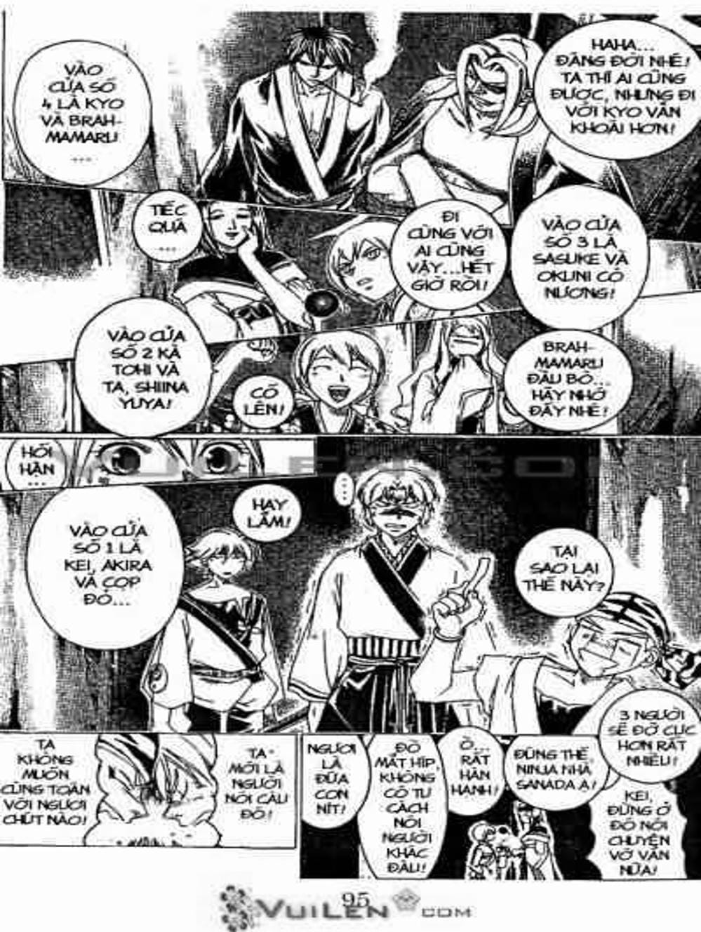 Truyện Tranh Mắt Quỷ Kyo - Samurai Deeper Kyo trang 3