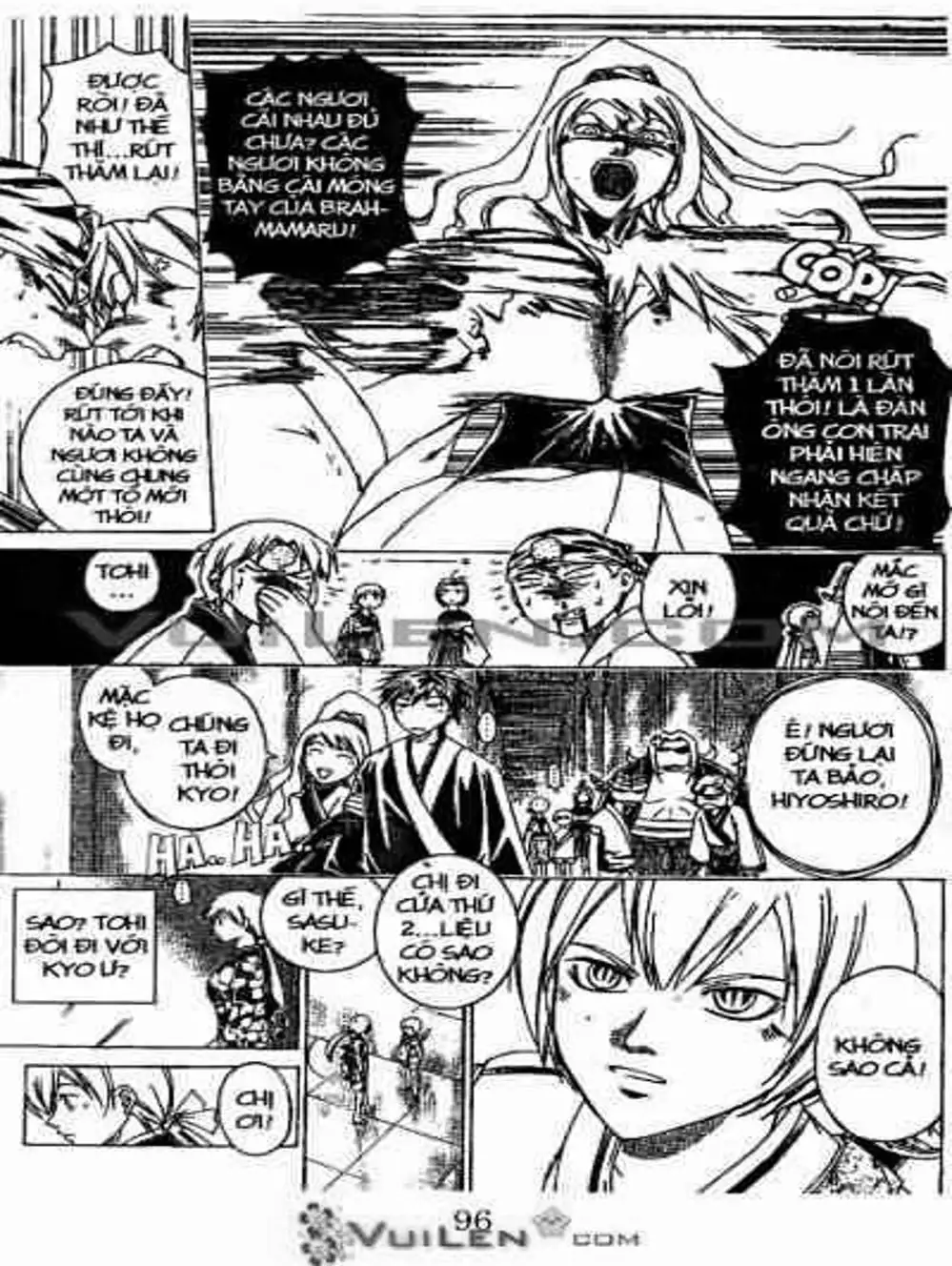 Truyện Tranh Mắt Quỷ Kyo - Samurai Deeper Kyo trang 3