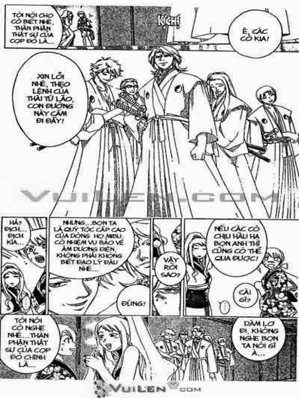 Truyện Tranh Mắt Quỷ Kyo - Samurai Deeper Kyo trang 3