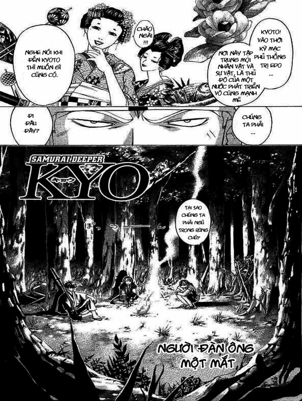 Truyện Tranh Mắt Quỷ Kyo - Samurai Deeper Kyo trang 3