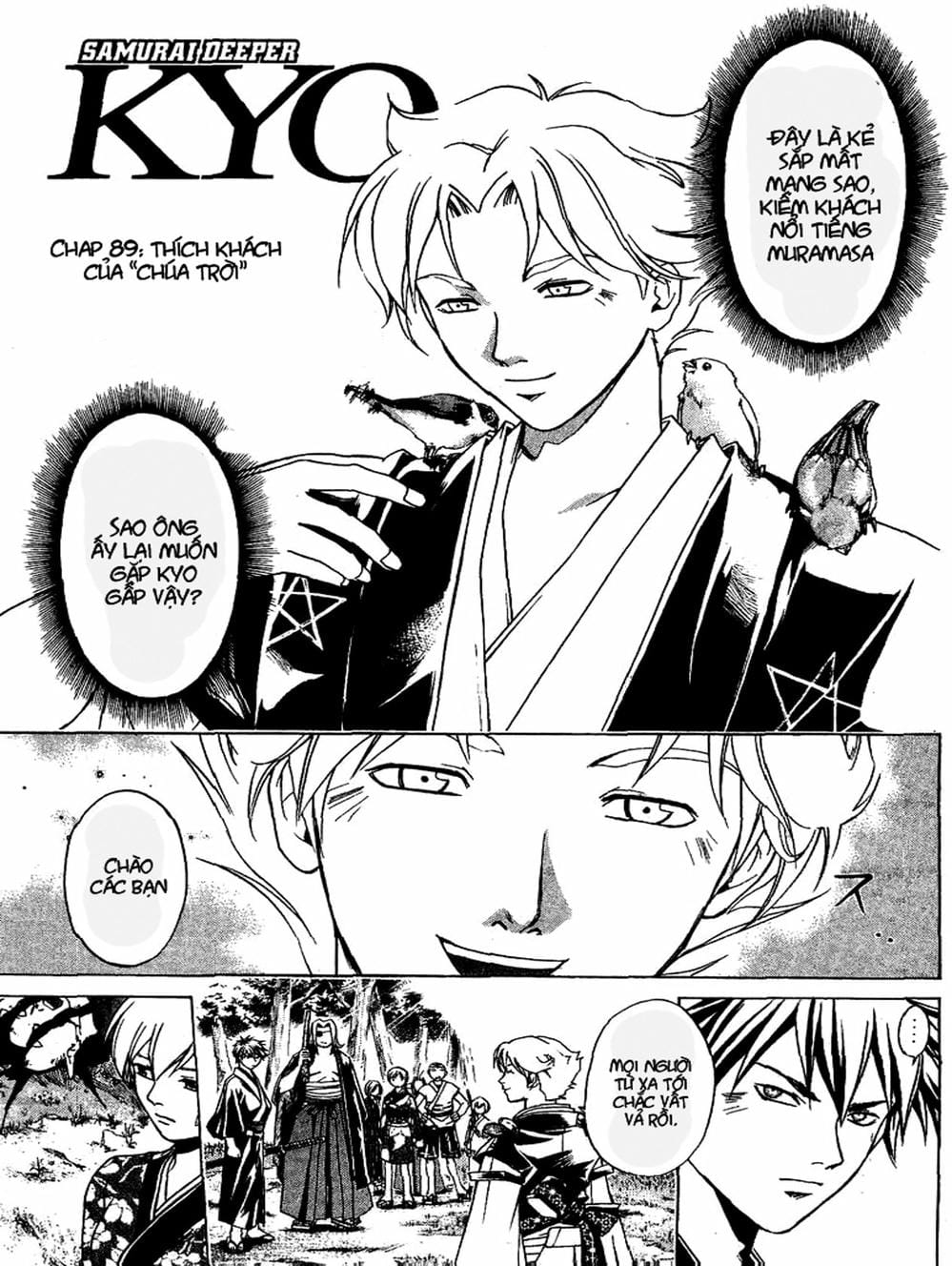 Truyện Tranh Mắt Quỷ Kyo - Samurai Deeper Kyo trang 3