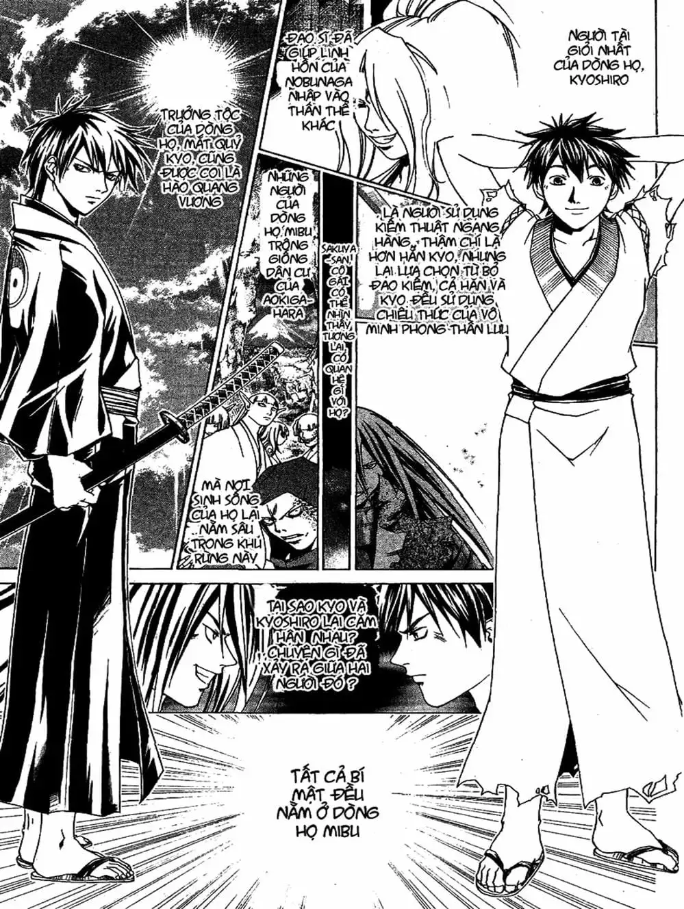 Truyện Tranh Mắt Quỷ Kyo - Samurai Deeper Kyo trang 3