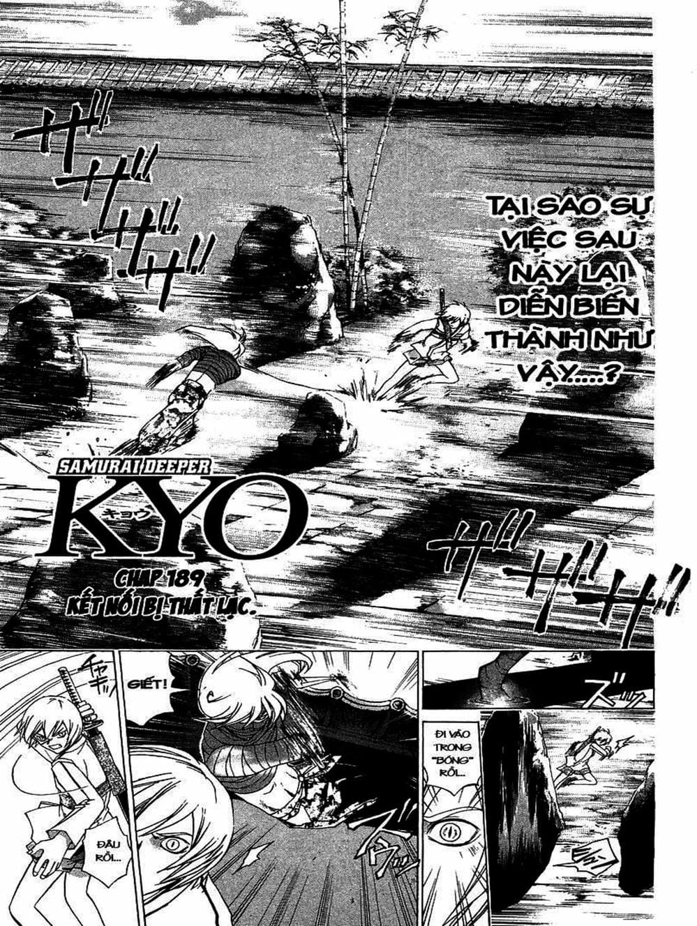 Truyện Tranh Mắt Quỷ Kyo - Samurai Deeper Kyo trang 3
