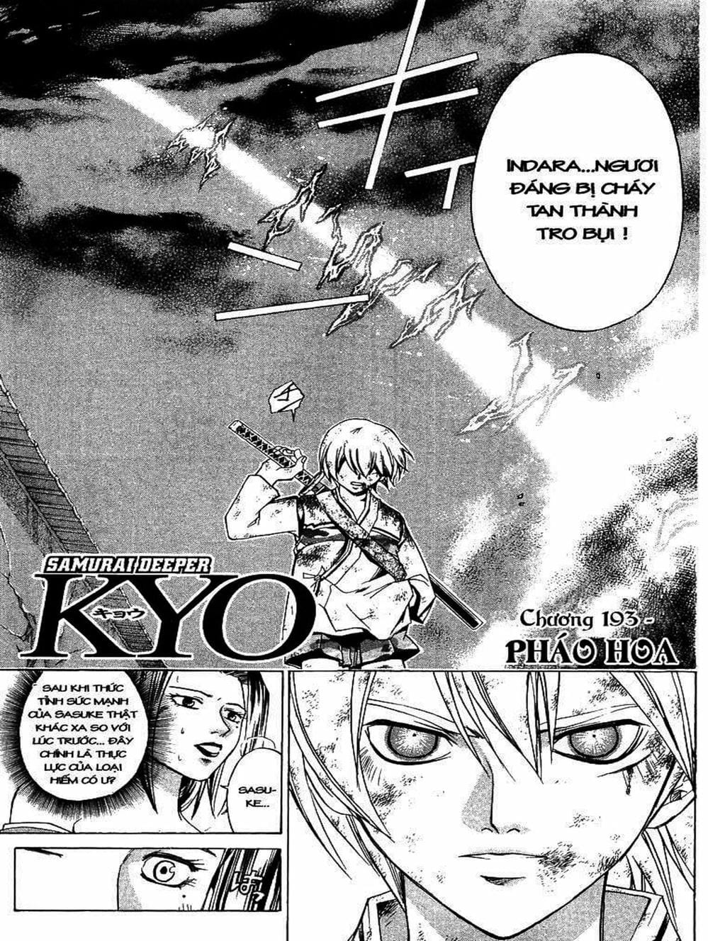 Truyện Tranh Mắt Quỷ Kyo - Samurai Deeper Kyo trang 3