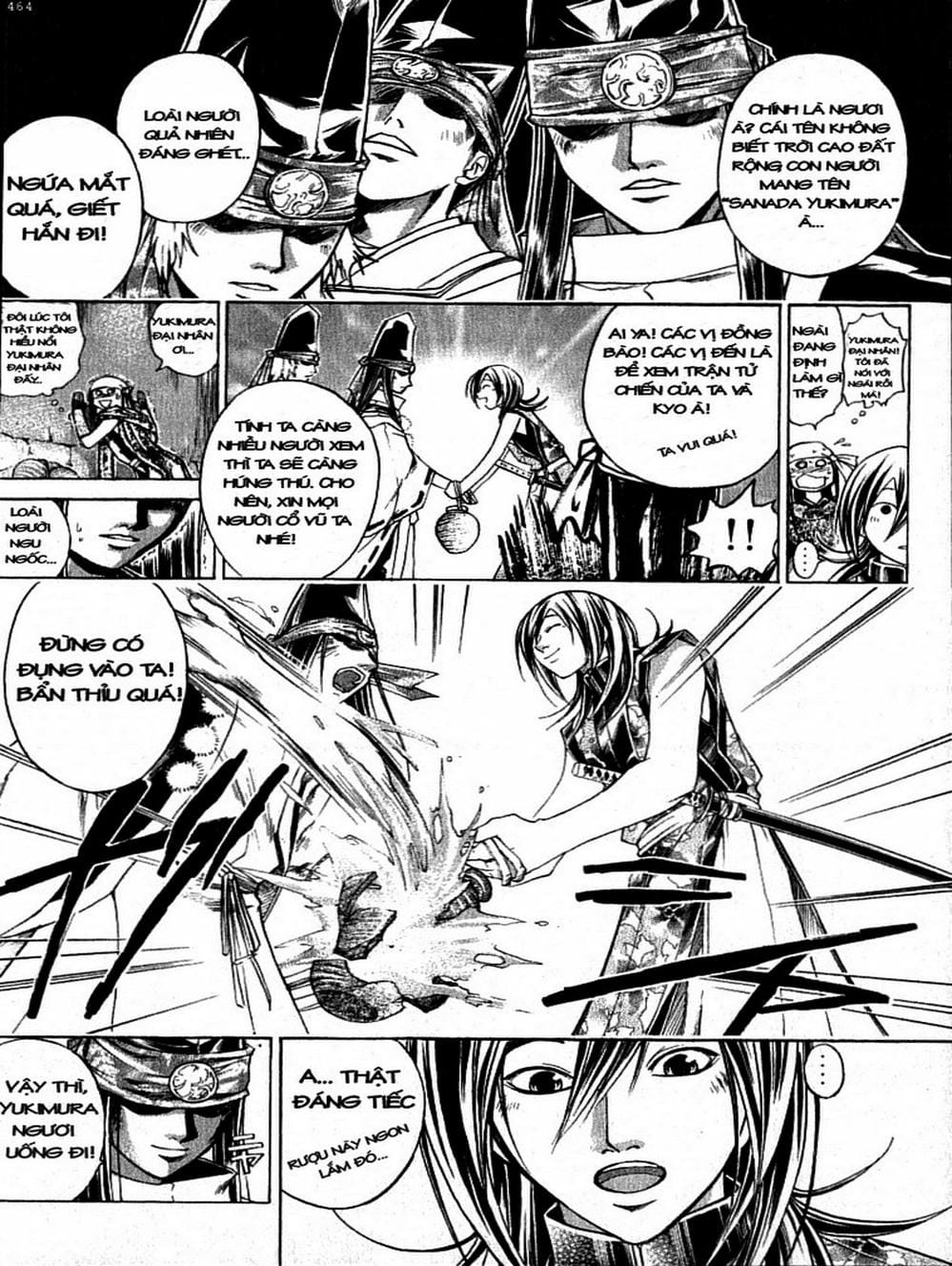 Truyện Tranh Mắt Quỷ Kyo - Samurai Deeper Kyo trang 3